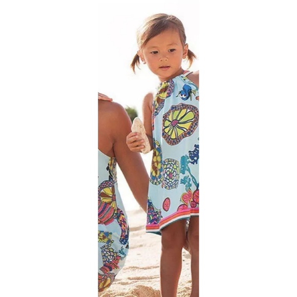 GIRLS DRESS UNDER THE SEA BEACH DRESS - Picture 2 of 5